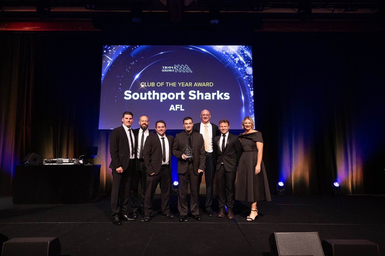 Southport Sharks Named 2025 Gold Coast Club of the Year