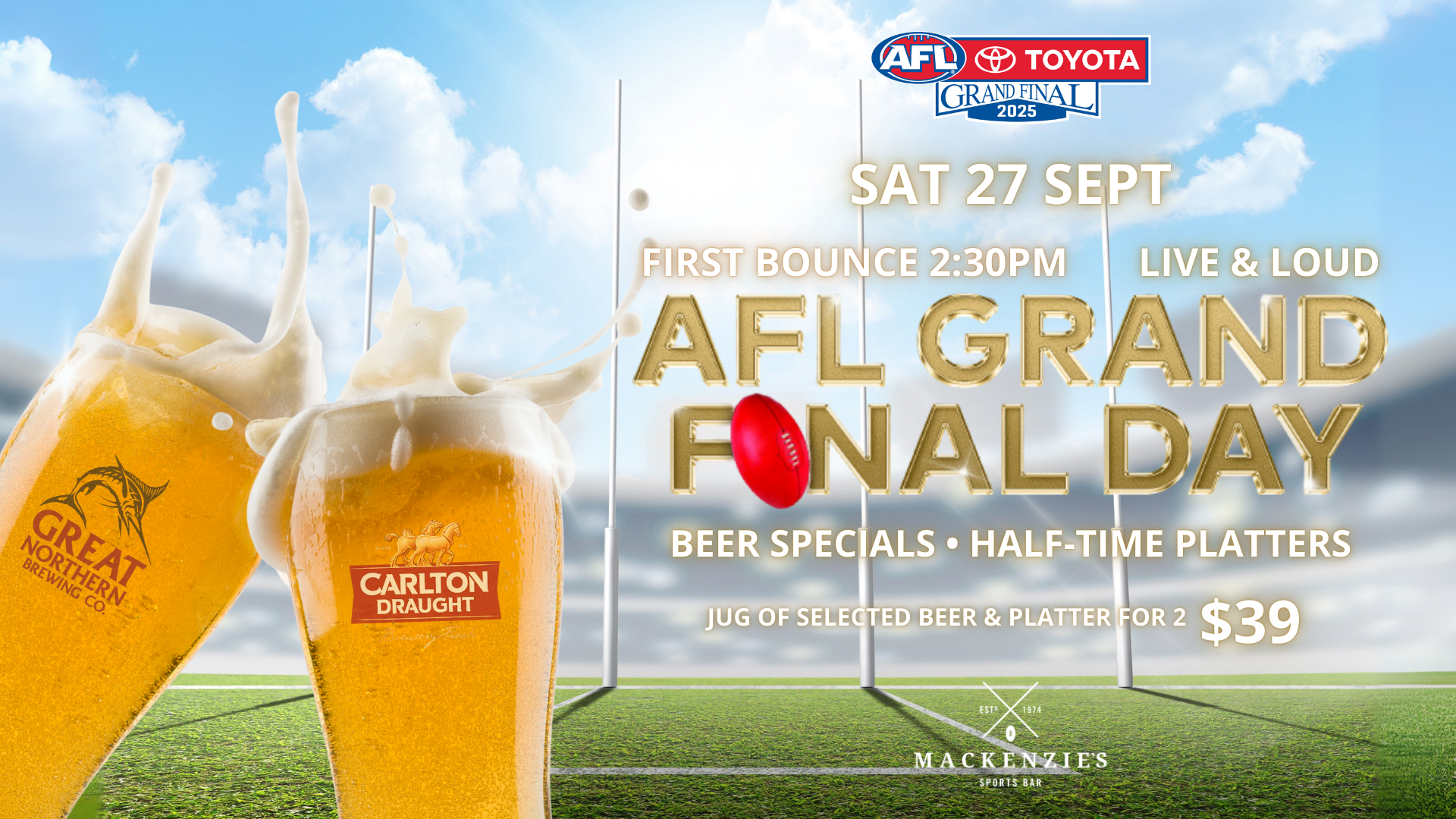 AFL Grand Final Watch Party